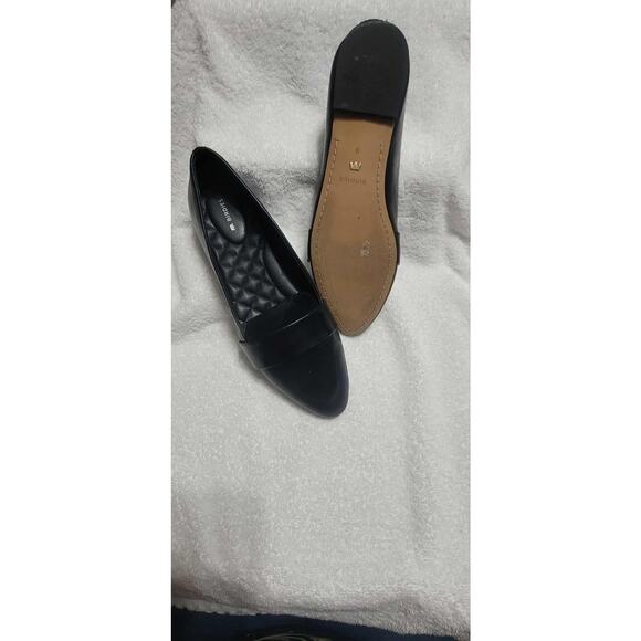 Women's Birdies Blackbird Leather Loafer Flat in Licorice sz 9 Preppy Minimalist - Picture 6 of 8